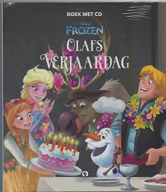 Boek en CD Olafs Frozen verjaardag