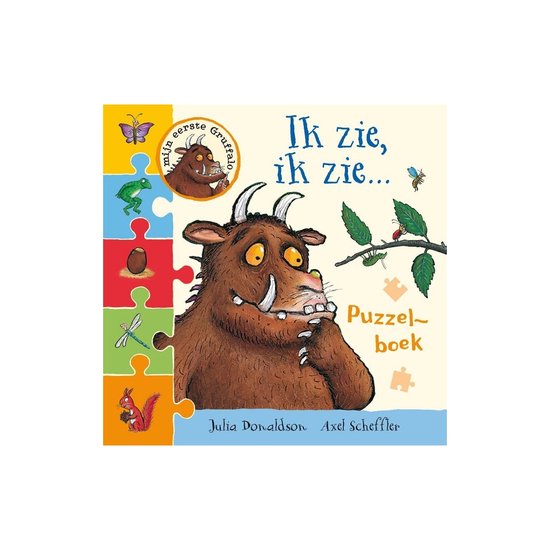 Ik zie, ik zie.. Gruffalo puzzelboek