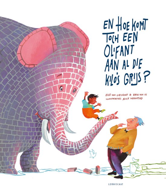 En hoe komt toch een olifant aan al die kilo's grijs?