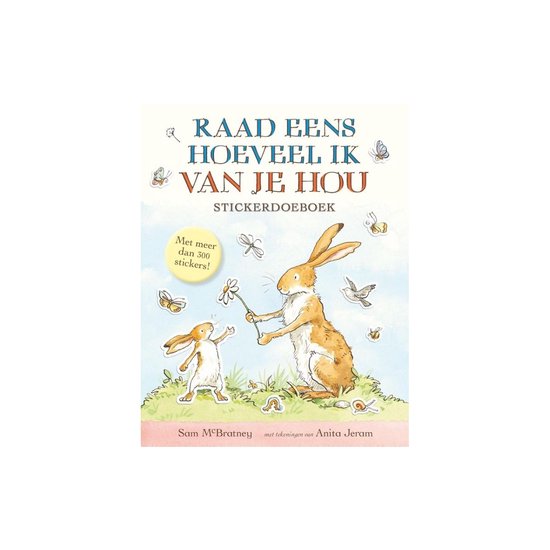 Stickerdoeboek Raad eens hoeveel ik van je hou