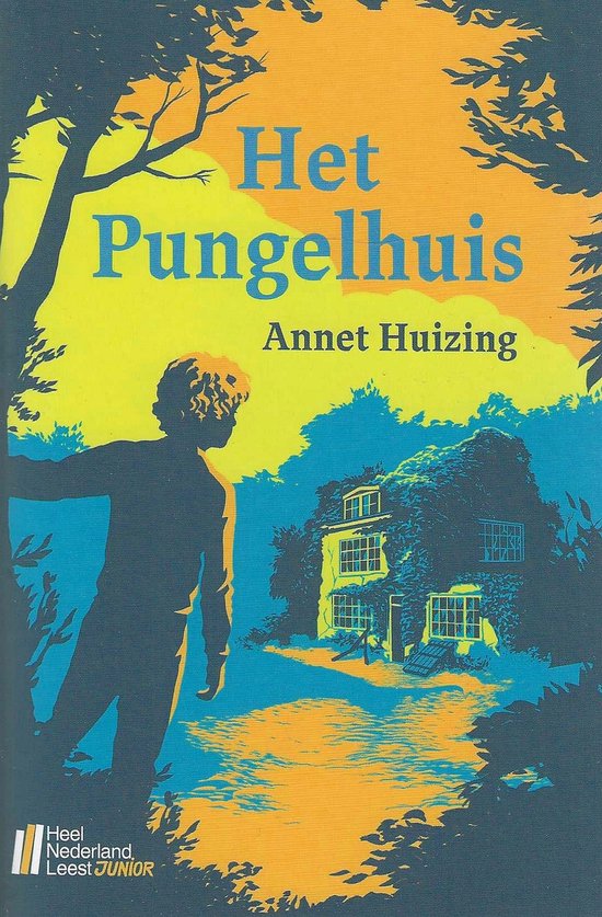 Het Pungelhuis - Annet Huizing - Heel Nederland Leest Junior Uitgave 188 Pagina's Kinderboek