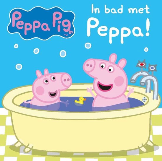 In bad met Peppa!