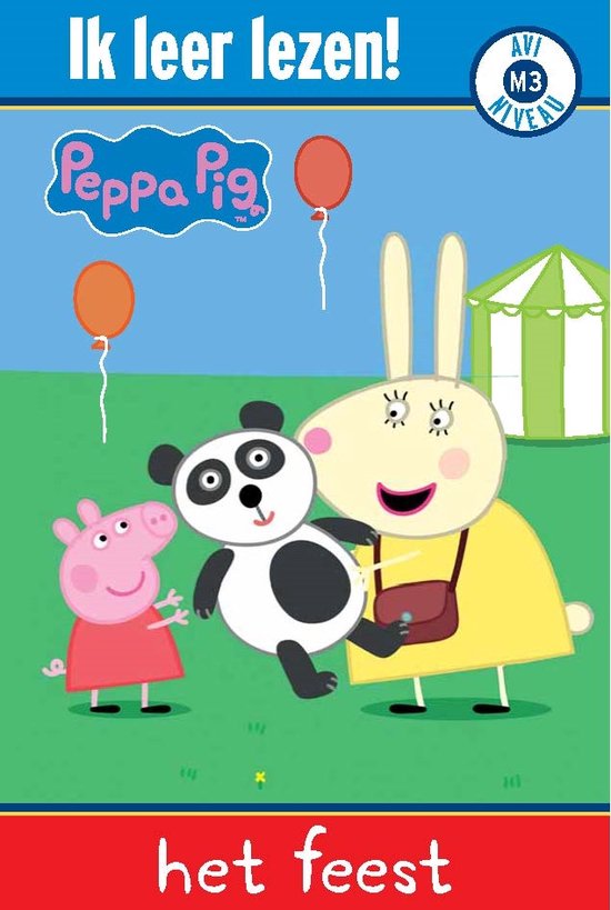 Ik leer lezen! - AVI - Peppa Pig, Het feest