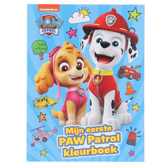 Mijn eerste Paw Patrol kleurboek