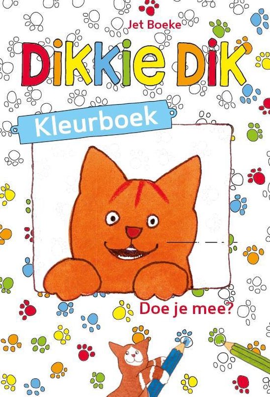 Dikkie Dik - Kleurboek