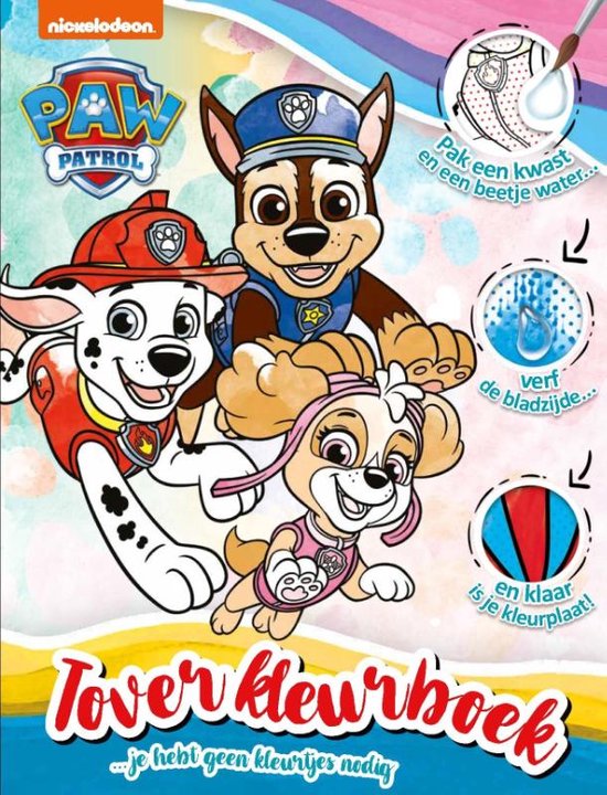 Paw Patrol - Toverkleurboek Paw Patrol