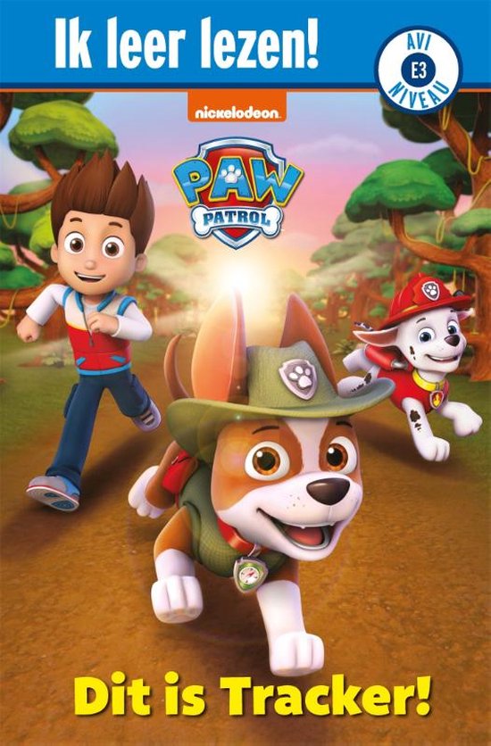 Ik leer lezen! - AVI - PAW Patrol, Dit is Tracker