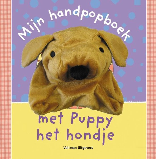 Mijn handpopboek met Puppy het hondje