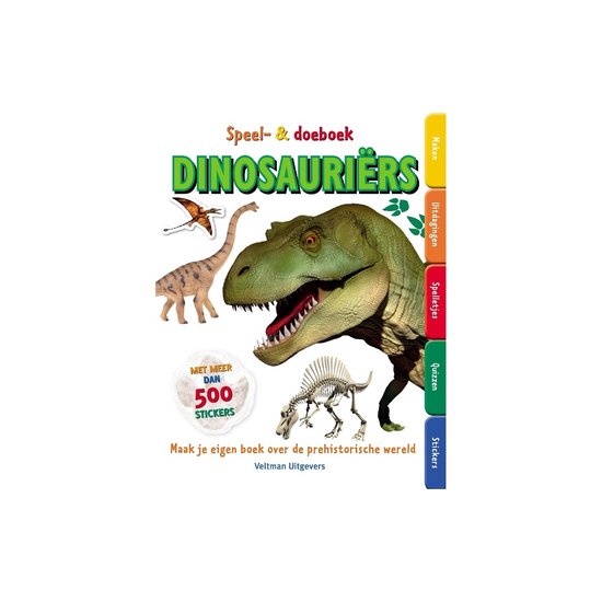 Speel- en doeboek Dinosauriërs