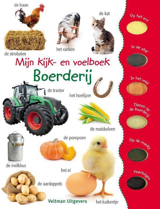 Mijn kijk- en voelboek Boerderij