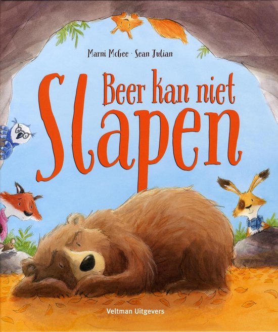 Beer kan niet slapen