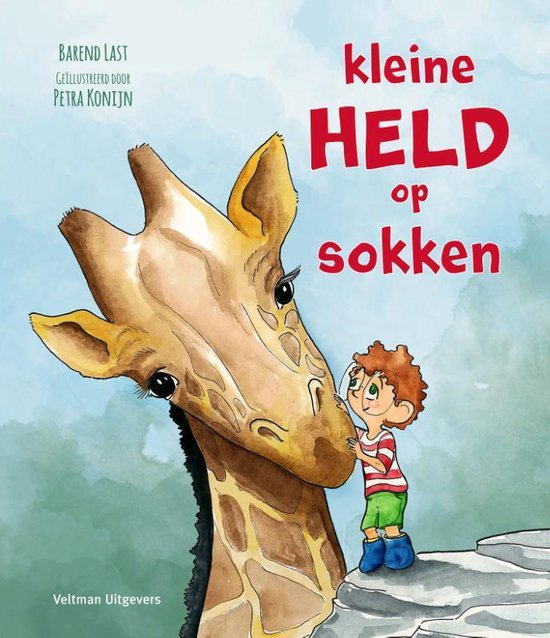 Kleine held op sokken