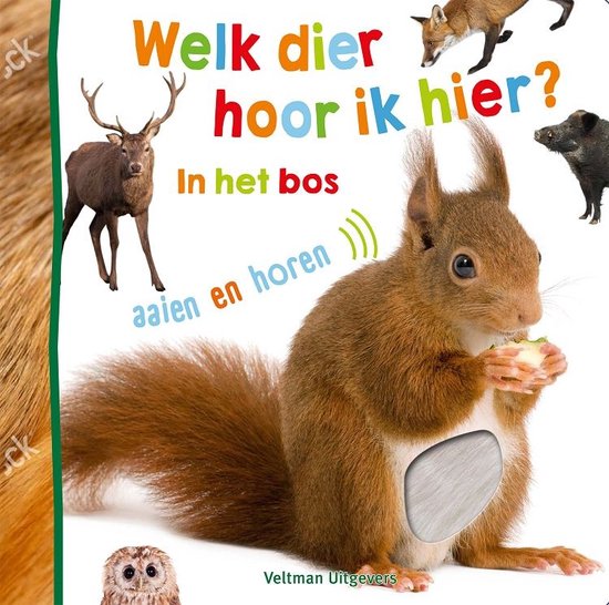 Welk dier hoor ik hier? - in het bos