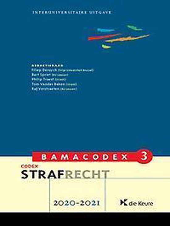 Codex strafrecht 2020-2021