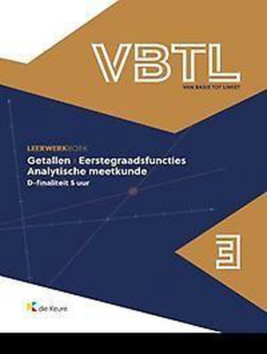 VBTL 3 - leerboek Getallen & analytische meetkunde D-5 uur