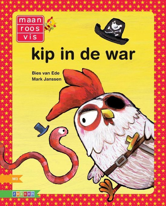 Maan roos vis  -   Kip in de war