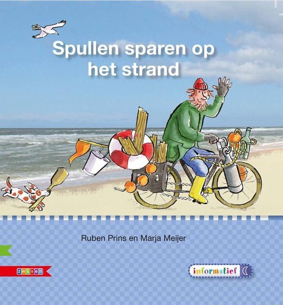 Veilig leren lezen  -  Spullen sparen op het strand AVI E3