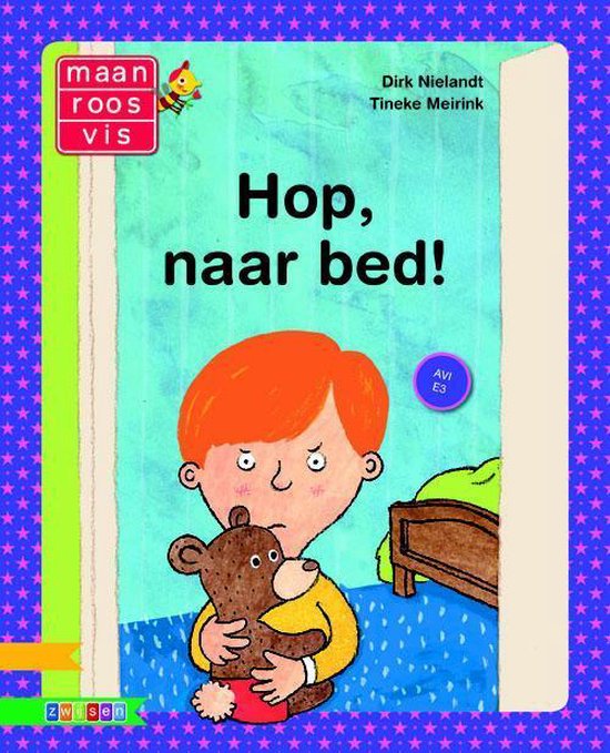 Maan roos vis  -   Hop, naar bed!