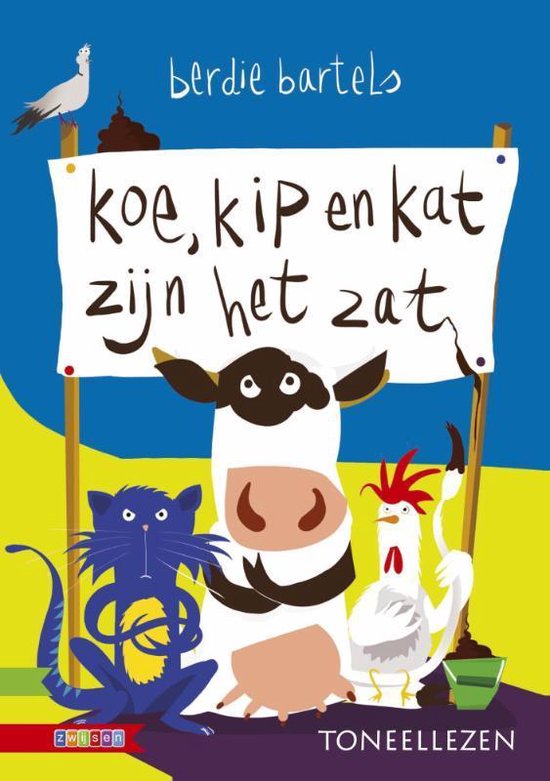 Toneellezen - Koe, kip en kat zijn het zat