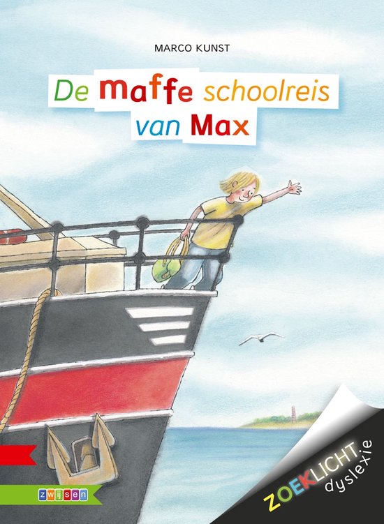 Zoeklicht dyslexie  -   De maffe schoolreis van Max