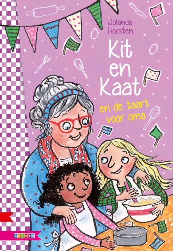 Supermeiden - Kit en Kaat en de taart voor oma