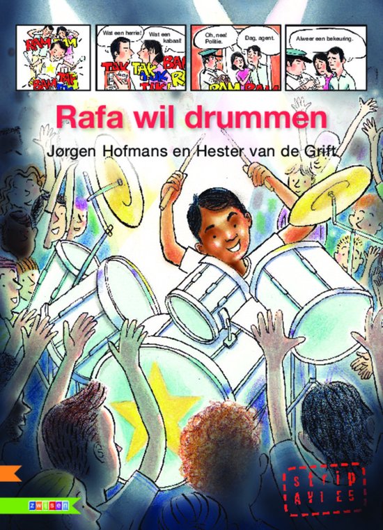 AVI strip  -   Rafa wil drummen