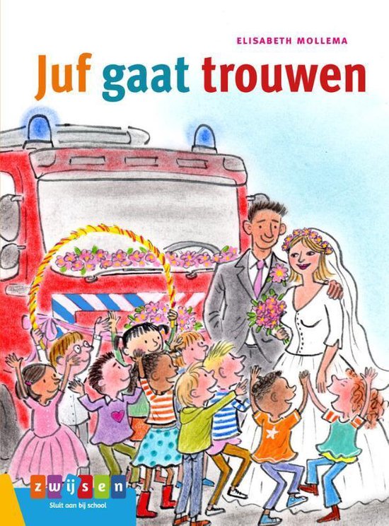 Leesserie Estafette  -   Juf gaat trouwen