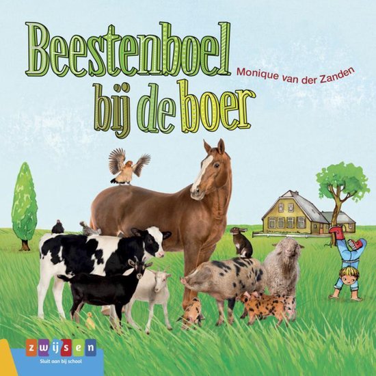 Leesserie Estafette - Beestenboel bij de boer