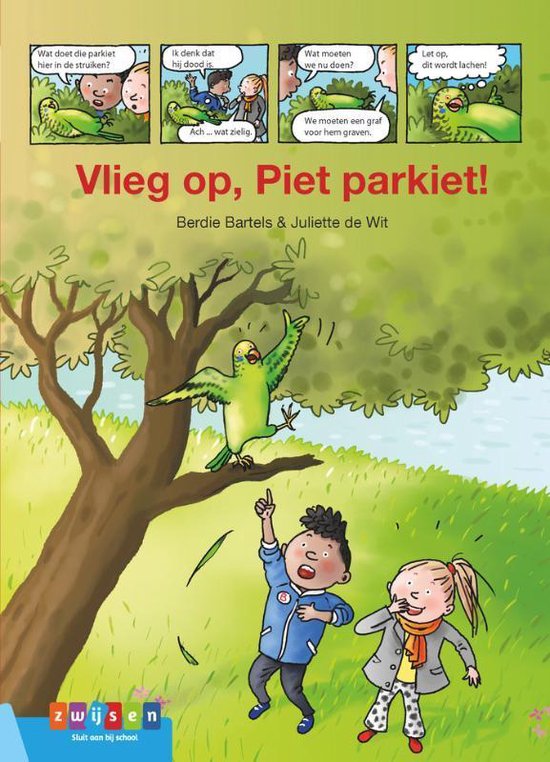 Leesserie Estafette - Vlieg op, Piet Parkiet!