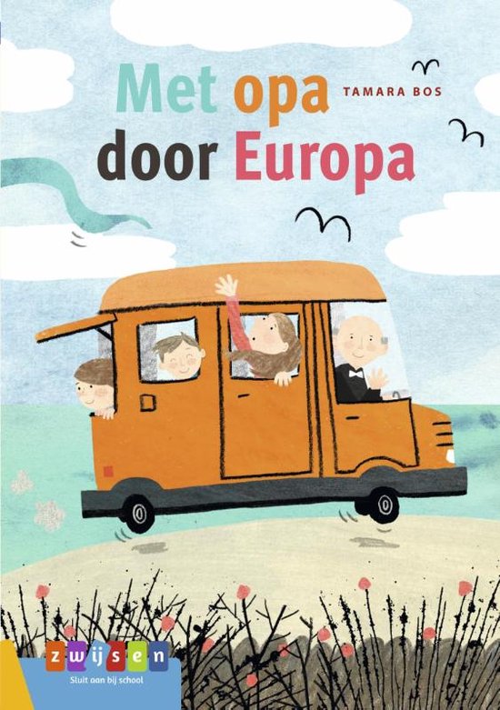 Leesseries Estafette - Met opa door Europa!