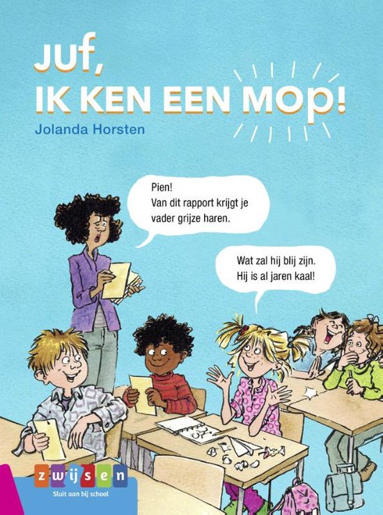 Leesserie Estafette - Juf, ik ken een mop !