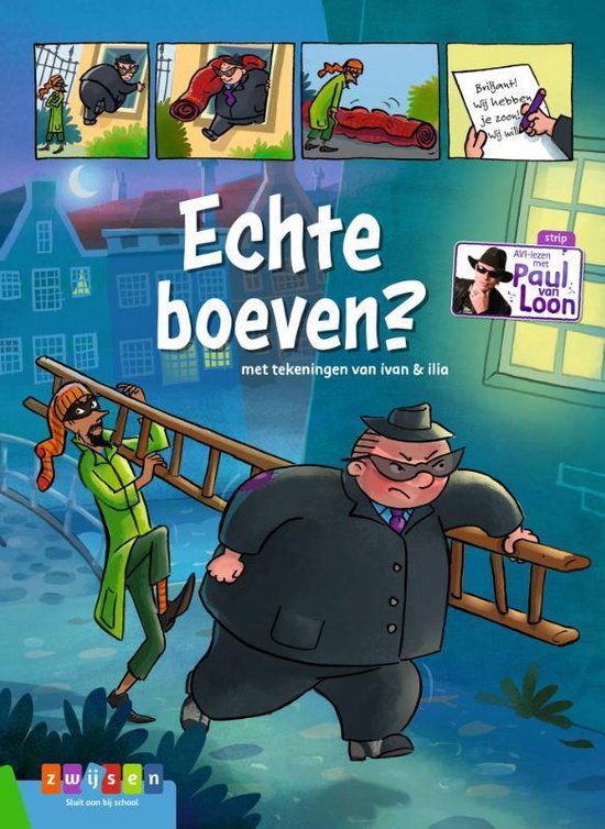 AVI-lezen met Paul van Loon  -   Echte boeven?