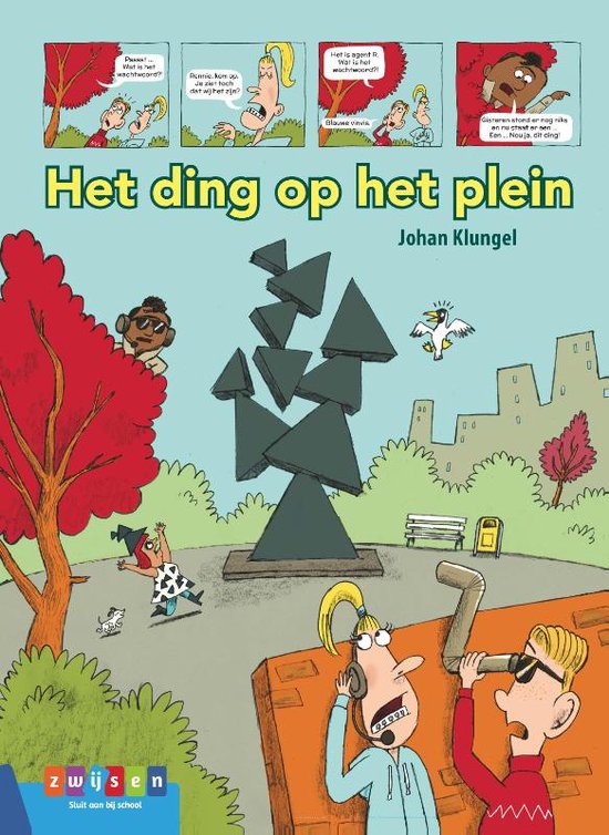 Leesserie Estafette  -   Het ding op het plein