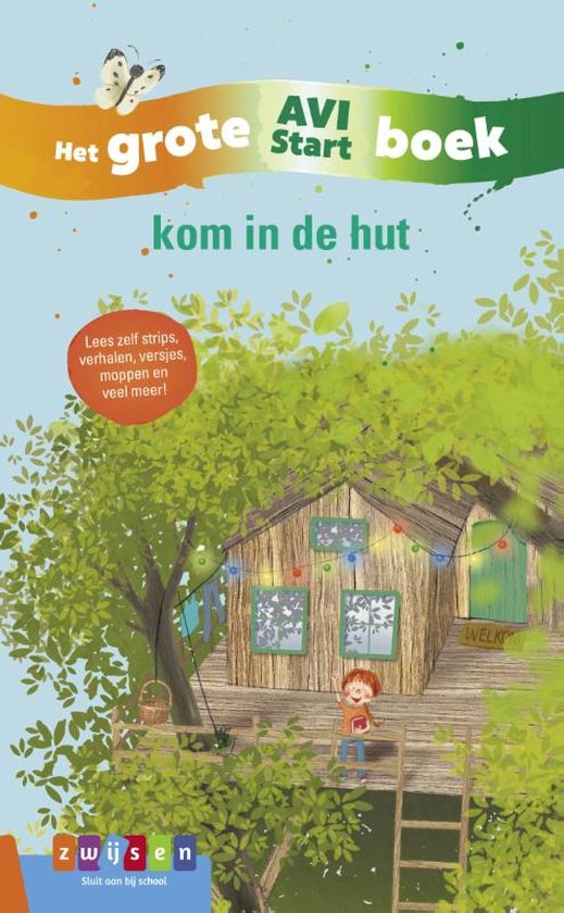 Grote AVI-boeken - Kom in de hut