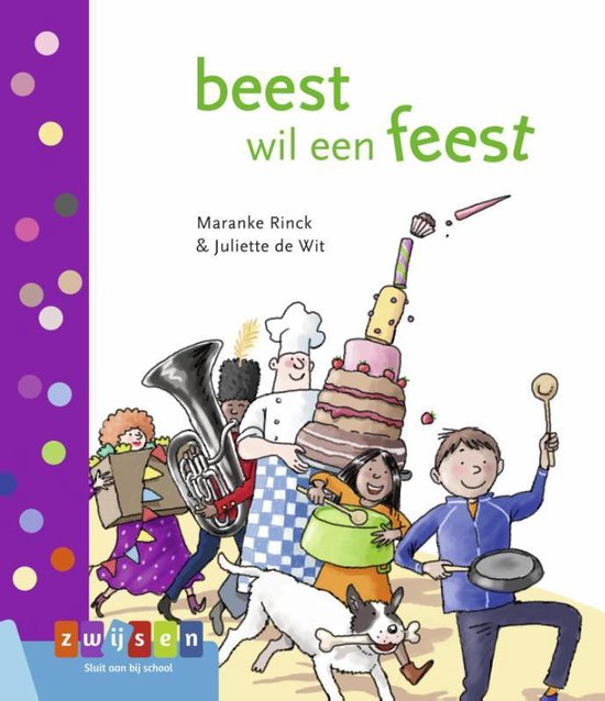 Leren lezen AVI M3 - beest wil een feest