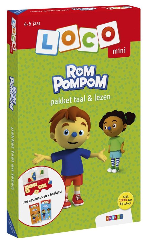 Loco Mini - Loco mini rompompom pakket taal & lezen