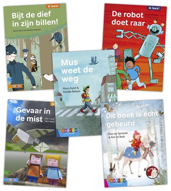 Ik lees! - Pakket ik lees! AVI M4 (5 titels)