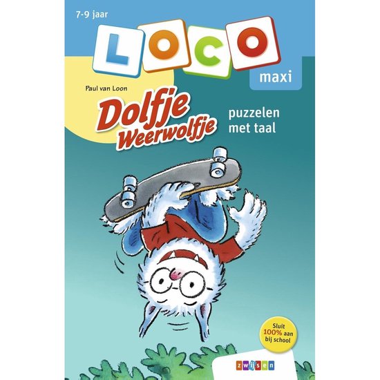 Loco Maxi  -   Loco maxi Dolfje Weerwolfje puzzelen met taal