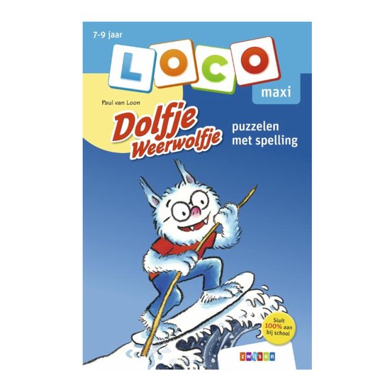 Loco Maxi - Loco maxi Dolfje Weerwolfje puzzelen met spelling