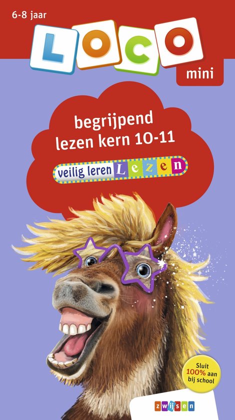 Loco Mini - Veilig leren lezen begrijpend lezen kern 10-11 6-8 jaar