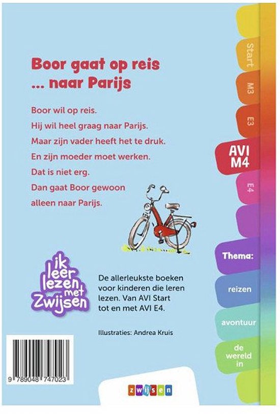 Ik leer lezen met Zwijsen - Boor gaat op reis … naar Parijs