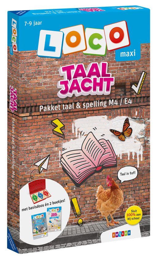 Loco Maxi - Taaljacht Pakket Taal & spelling M4/E4