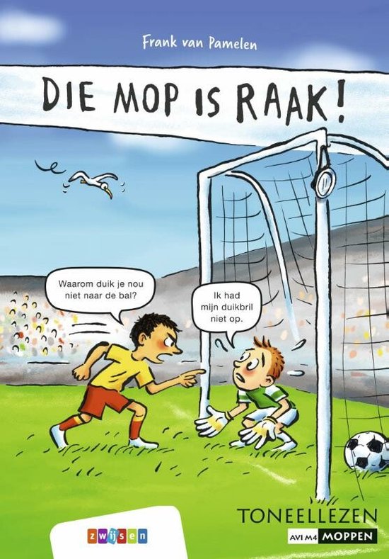 Toneellezen - Die mop is raak!