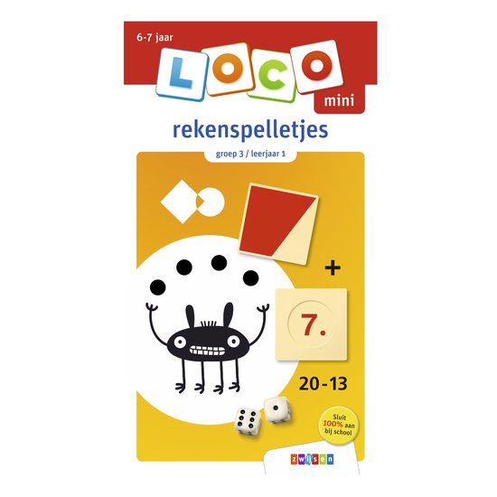 Loco Mini - Rekenspelletjes groep 3 leerjaar 1