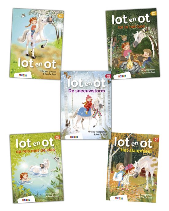 lot en ot - Pakket lot en ot (5 titels)