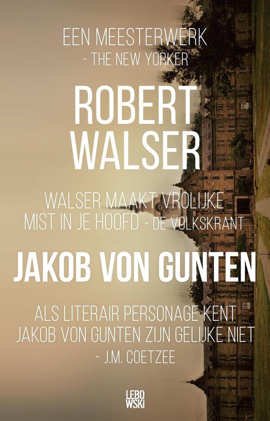 Jakob von Gunten. Een dagboek