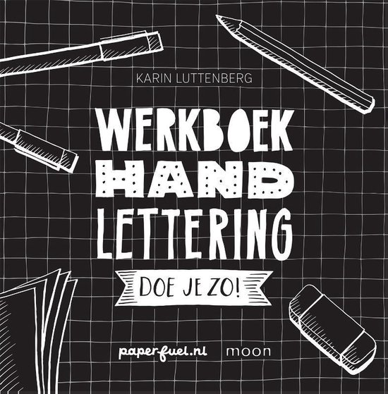 Werkboek handlettering doe je zo!