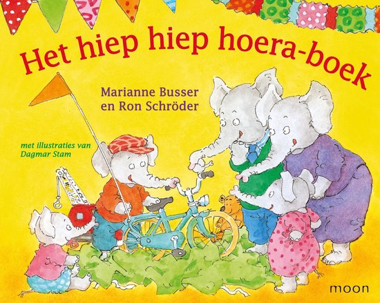 Het hiep hiep hoera-boek kinderboek