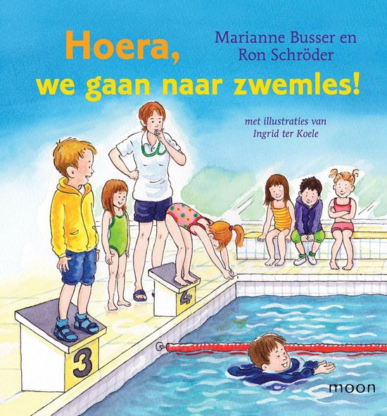 Hoera, we gaan naar zwemles!