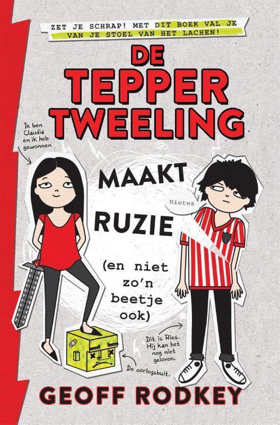 De Tepper-tweeling 1 - De Tepper-tweeling maakt ruzie (en niet zo'n beetje ook)